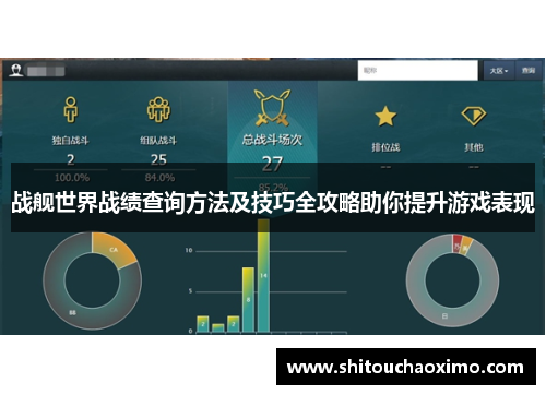 战舰世界战绩查询方法及技巧全攻略助你提升游戏表现